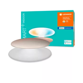 LEDVANCE SMART+ Tibea MINI mennyezeti lámpa beltéri fehér, okos Bluetooth, 22W, 2700-6500K