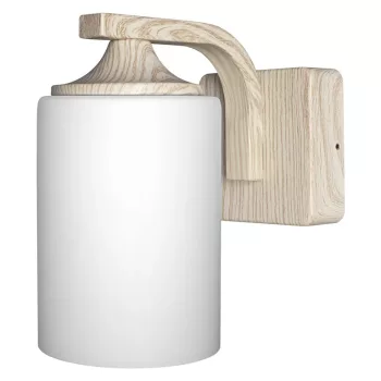 LEDVANCE Endura Classic Lantern Cylinder kültéri fali lámpa fa dekor, IP43, E27 foglalat