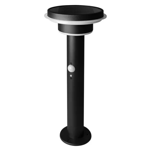 LEDVANCE napelemes kültéri lámpa fekete, 6W, 3000K, IP44, 400lm, 50000 óra élettartam, 400mm magas