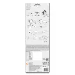 LEDVANCE fali lámpa beltéri ezüst, USB-C töltés, 2W, 4000K, IP44, 150lm, 30000 óra élettartam