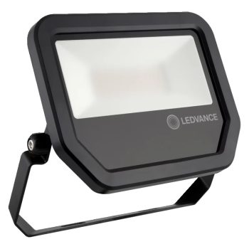 LEDVANCE Floodlight 30 LED fényvető fekete, 30W, 3000K, IP65, 3300lm, 70000 óra élettartam, 100-277V