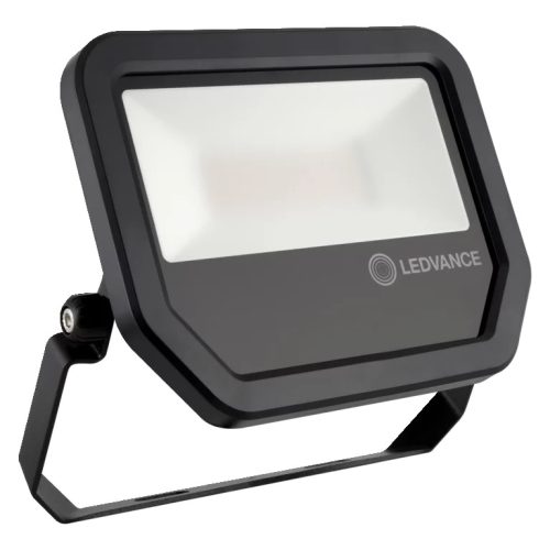 LEDVANCE FLOODLIGHT 30 W kültéri professzionális fényvető, fekete, 30W teljesítmény, 3600lm, 4000K, 70000h élettartam, IP65, 5 év garancia, 100-277V ( 4058075421134 )