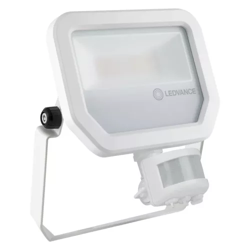LEDVANCE Floodlight SENSOR LED fényvető fehér, 20W, 3000K, IP65, 2200lm, 70000 óra élettartam