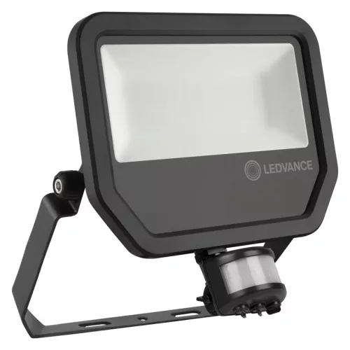 LEDVANCE Floodlight SENSOR LED fényvető fekete, 50W, 4000K, IP65, 6000lm, 70000 óra élettartam