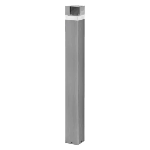 LEDVANCE Endura CRYSTAL álló lámpa acél, 4,50W, 3000K, IP44, 400lm, 800mm magas, kültéri