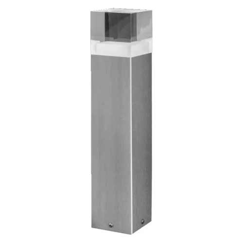 LEDVANCE Endura CRYSTAL álló lámpa acél, 4,50W, 3000K, IP44, 400lm, 400mm magas, kültéri