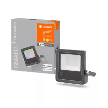 LEDVANCE SMART+ fali lámpa fehér, okos WiFi, hangvezérelhető, 10W, RGB állítható, IP65, 630lm