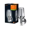 LEDVANCE Endura CALICE fali lámpa kültéri acél, IP44, E27 foglalat, 220-240V, 305mm magas
