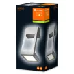 LEDVANCE Endura EDGE fali lámpa kültéri acél, 7W, 3000K, IP44, 360lm, 25000 óra élettartam, 220-240V