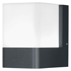 LEDVANCE SMART+ WIFI vezérlésű CUBE Wall, kültéri, LED fali lámpa, 9,5 W-os, meleg fehér / RGBW 3000 K,IP44, 450 lm, 25 000 óra élettartammal, foglalat: LED modul, hangvezérelhető (4058075478114)