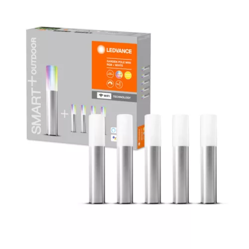 LEDVANCE SMART+ Garden 5 kerti lámpa kültéri fehér, okos WiFi, 3,8W, 3000K, IP65, 80lm