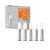 LEDVANCE SMART+ Garden 5 kerti lámpa kültéri fehér, okos WiFi, 3,8W, 3000K, IP65, 80lm