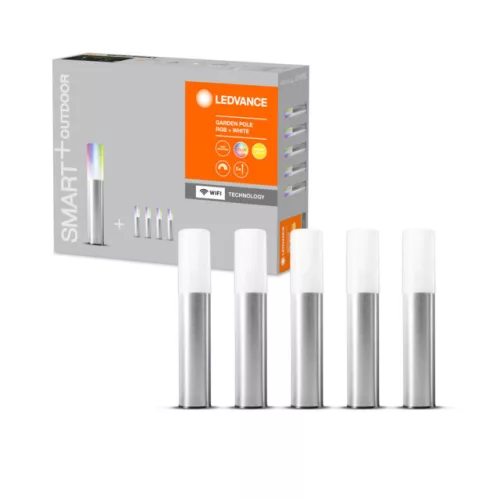 LEDVANCE SMART+ Garden 5 kerti lámpa kültéri fehér, okos WiFi, 5,7W, 3000K, IP65, 180lm