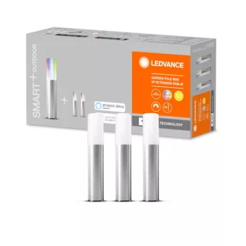 LEDVANCE SMART+ Garden 3 kerti lámpa kültéri fehér, okos WiFi, 1,9W, RGB állítható, IP65, 108lm