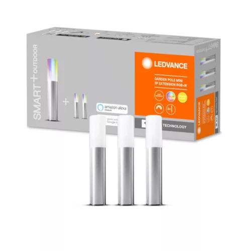 LEDVANCE SMART+ Garden 3 kerti lámpa kültéri fehér, okos WiFi, 1,9W, RGB állítható, IP65, 108lm