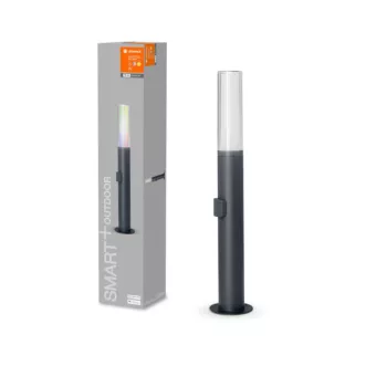 LEDVANCE SMART+ fali lámpa kültéri fehér, okos WiFi, 7,5W, RGB állítható, IP44, 320lm, 604mm magas