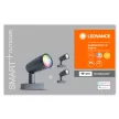 LEDVANCE SMART+ Garden 3 kerti lámpa kültéri fehér, okos WiFi, 14,5W, 3000K, IP65, 680lm