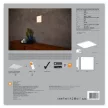 LEDVANCE SMART+ LED panel beltéri fehér, 20W, 3000-6500K, IP20, 300x300mm, 1600lm
