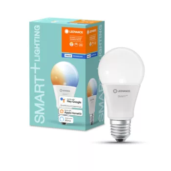 LEDVANCE SMART+ LED izzó Classic forma, okos Bluetooth, 9W, 2700K, E27 foglalat, 806lm, 115mm hosszú
