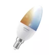LEDVANCE SMART+ LED gyertya izzó Bluetooth, 5W, 2700K, E14 foglalat, 470lm, 38mm átmérő