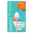 LEDVANCE SMART+ LED gyertya izzó Bluetooth, 5W, 2700K, E14 foglalat, 470lm, 38mm átmérő