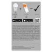 LEDVANCE SMART+ LED Classic izzó WiFi vezérlés, 95W, 2700K, E27 foglalat, 1055lm, matt búra