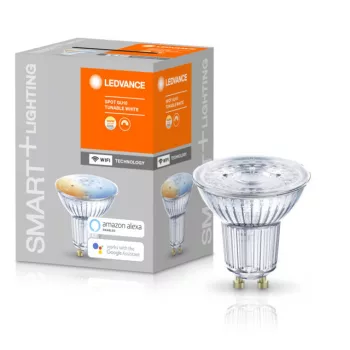 LEDVANCE SMART+ LED spot, okos WiFi, 5W, 2700K, GU10 foglalat, 350lm, változtatható 2700-6500K