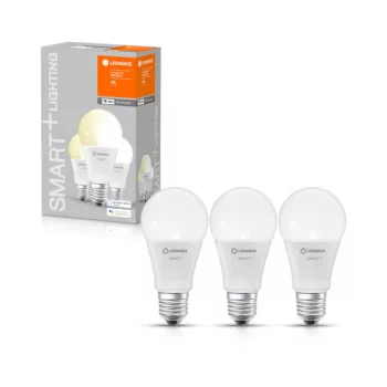 LEDVANCE SMART+ LED izzó Classic forma, okos WiFi, 9,5W, 2700K, E27 foglalat, 1055lm, meleg fehér