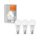 LEDVANCE SMART+ WIFI vezérlésű, LED fényforrás, Classic forma, szabályozható, 9,5 W-os, (2700 K), 1055 lm, IP20, 15 000 óra élettartammal, foglalat: E27, hangvezérelhető, (LEDVANCE 4058075485778)