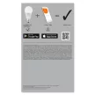 LEDVANCE SMART+ LED izzó Classic forma, okos WiFi, 14W, 2700K, E27 foglalat, 1521lm, 3 db csomag