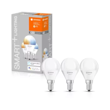 LEDVANCE SMART+ LED Mini bulb izzó WiFi vezérlés, 5W, 2700K, E14 foglalat, 470lm, matt búra