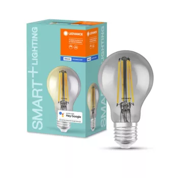 LEDVANCE SMART+ LED izzó, okos Bluetooth, filament, 6W, 2700K, E27 foglalat, 540lm, 60mm átmérő