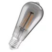 LEDVANCE SMART+ LED izzó, okos Bluetooth, filament, 6W, 2700K, E27 foglalat, 540lm, 64mm átmérő