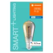 LEDVANCE SMART+ LED izzó, okos Bluetooth, filament, 6W, 2700K, E27 foglalat, 540lm, 64mm átmérő
