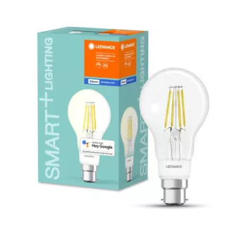 LEDVANCE SMART+ LED izzó, okos Bluetooth, szabályozható, filament, 6W, 2700K, IP20, 806lm