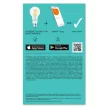 LEDVANCE SMART+ LED izzó, okos Bluetooth, szabályozható, filament, 6W, 2700K, IP20, 806lm