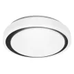 LEDVANCE SMART+ Orbis Moon mennyezeti lámpa beltéri fehér, okos WiFi, hangvezérelhető, 24W, fekete