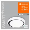 LEDVANCE SMART+ Orbis Moon mennyezeti lámpa beltéri fehér, okos WiFi, hangvezérelhető, 24W, fekete