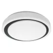 LEDVANCE SMART+ Orbis Moon mennyezeti lámpa beltéri fehér, okos WiFi, hangvezérelhető, 24W, fekete