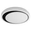 LEDVANCE SMART+ Orbis Moon mennyezeti lámpa beltéri fehér, okos WiFi, hangvezérelhető, 32W, fekete