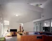 LEDVANCE SMART+ Orbis Moon mennyezeti lámpa beltéri fehér, okos WiFi, hangvezérelhető, 32W, fekete