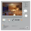 LEDVANCE SMART+ Orbis Plate mennyezeti lámpa beltéri fehér, okos WiFi, 24W, 3000-6500K