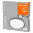 LEDVANCE SMART+ Orbis Plate mennyezeti lámpa beltéri fehér, okos WiFi, hangvezérelhető, 24W, Szürke