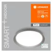LEDVANCE SMART+ Orbis Plate mennyezeti lámpa beltéri fehér, okos WiFi, hangvezérelhető, 24W, Szürke