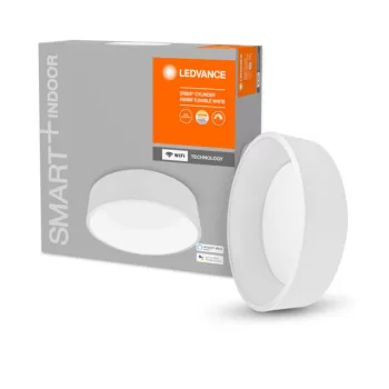 LEDVANCE SMART+ Orbis Cylinder mennyezeti lámpa beltéri fehér, okos WiFi, 24W, 3000-6500K
