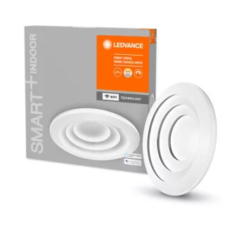 LEDVANCE SMART+ Orbis Spiral mennyezeti lámpa beltéri fehér, okos WiFi, 40W, 3000-6500K
