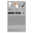 LEDVANCE SMART+ LED izzó Classic WiFi, szabályozható, 9W, 2700-6500K, RGBW, B22d foglalat