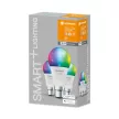 LEDVANCE SMART+ LED izzó, okos WiFi, szabályozható, 9W, 2700-6500K, IP20, B22d foglalat, 3 db csomag