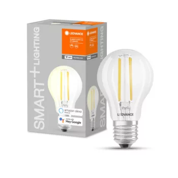 LEDVANCE SMART+ LED izzó, okos WiFi, filament, 5,5W, 2700K, E27 foglalat, 806lm, 60mm átmérő