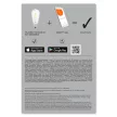 LEDVANCE SMART+ LED izzó, okos WiFi, filament, 5,5W, 2700K, E27 foglalat, 806lm, 64mm átmérő